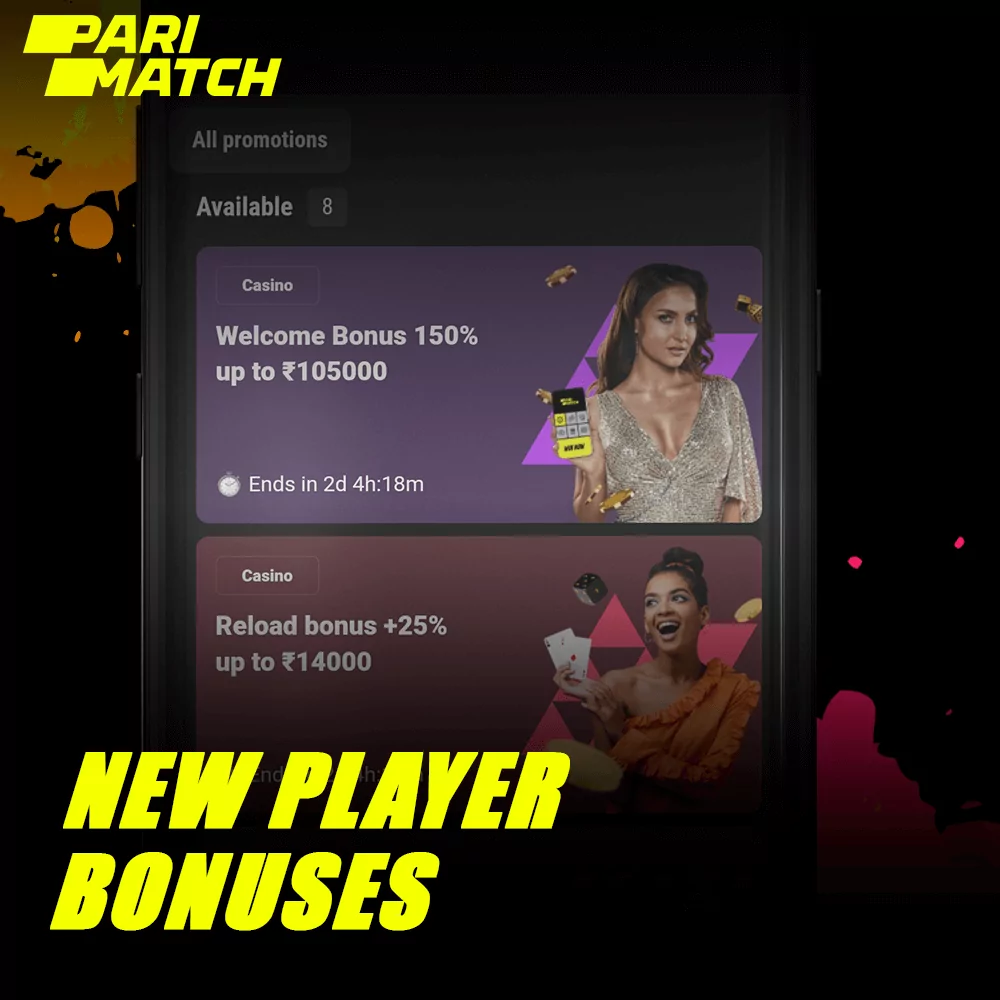 New Player Bonuses