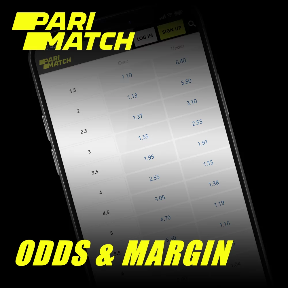 The app offers only the best odds for betting