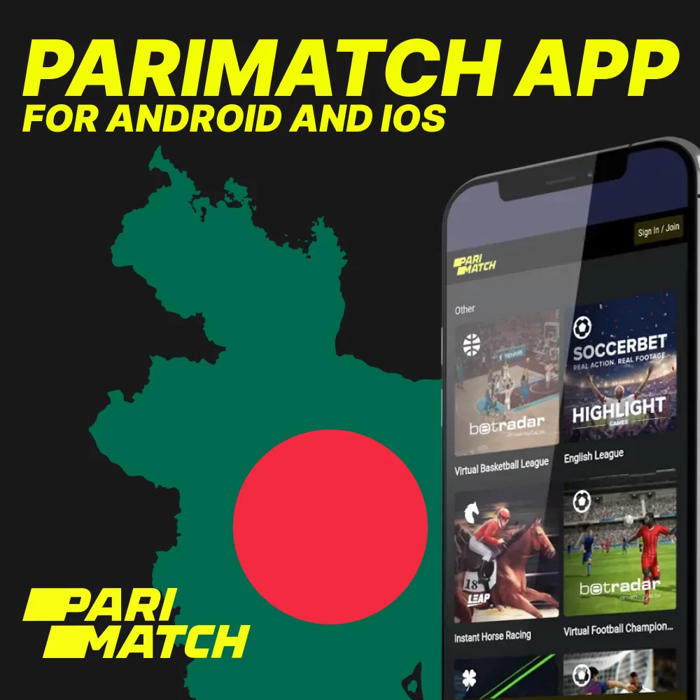 Parimatch BD App for Android and iOS