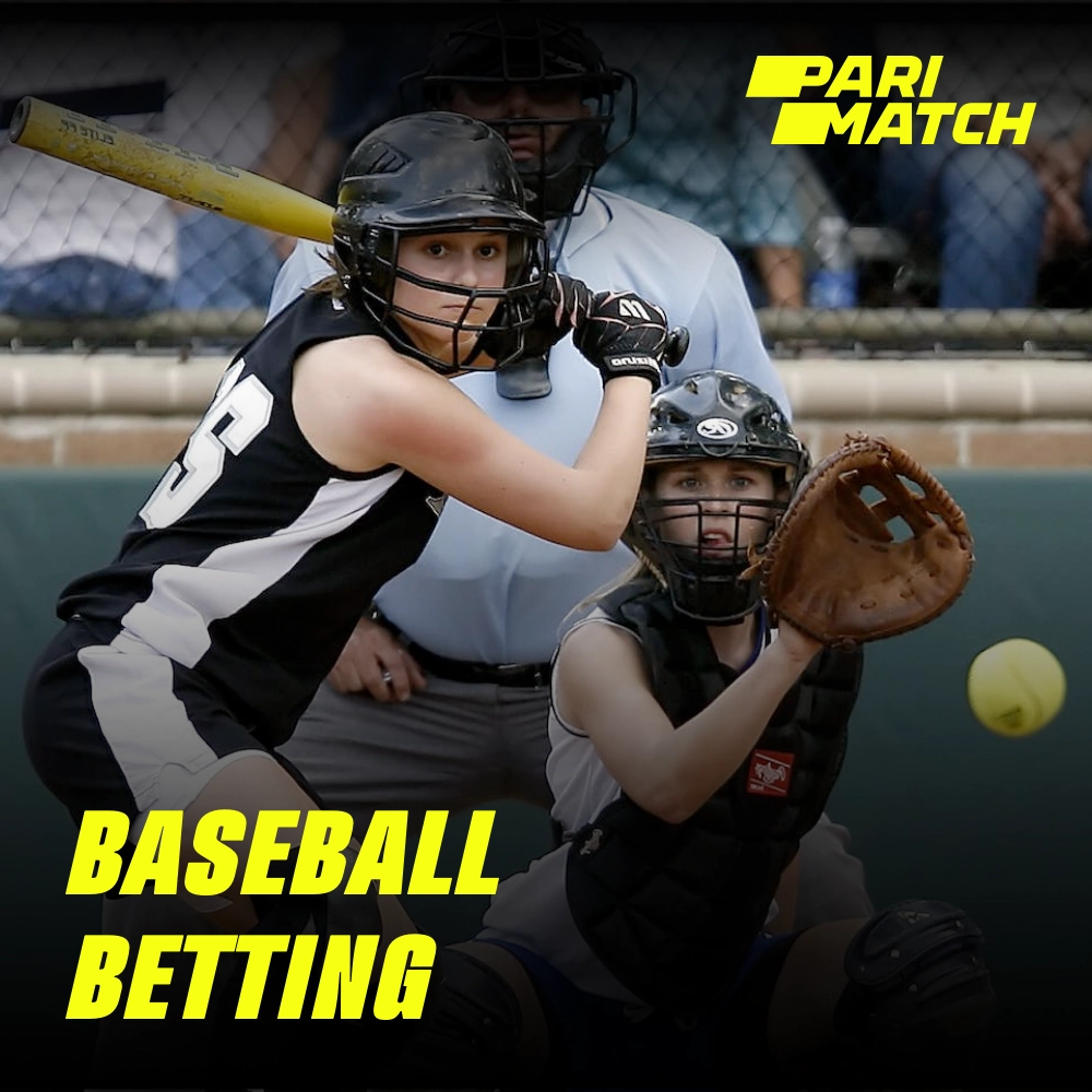 With Parimatch you can bet on the popular American game of baseball