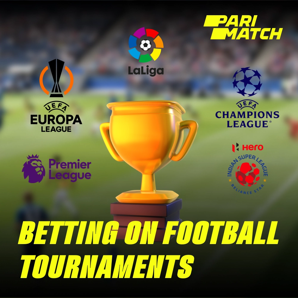 A plataforma Parimatch permite que usuários do Brasil apostem em campeonatos regionais e mundiais e torneios de futebol