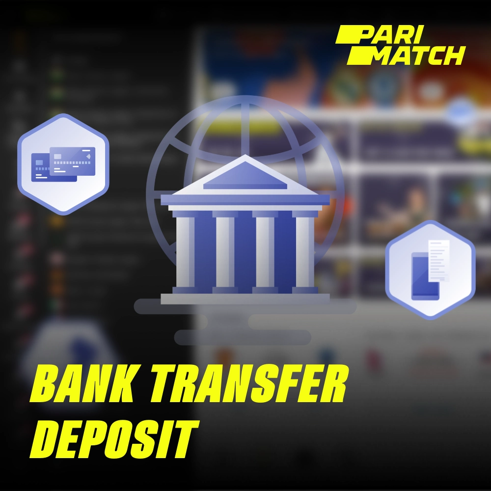 Os usuários da Parimatch do Brasil podem fazer uma transferência bancária para adicionar fundos à sua conta