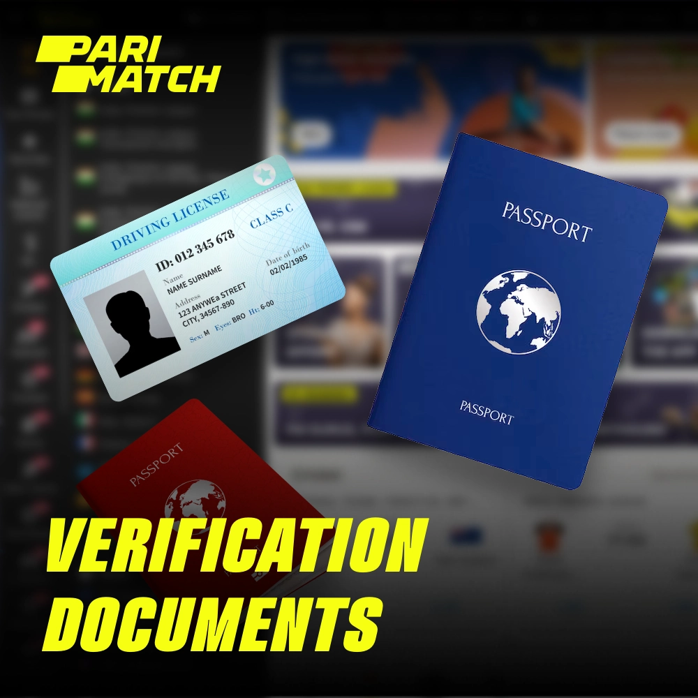 Para verificar um usuário da Parimatch do Brasil, você pode precisar de cópias de documentos que comprovem sua identidade