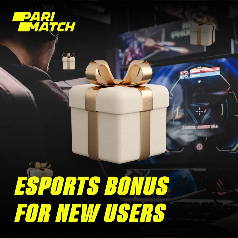 New Parimatch players from India are offered a welcome bonus on eSports after making their first deposit