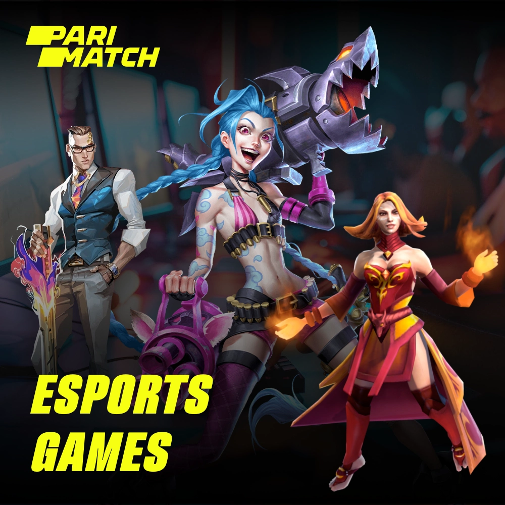 A Parimatch Brasil oferece aos seus usuários uma ampla linha de apostas em eSports, que inclui as mais populares modalidades de eSports
