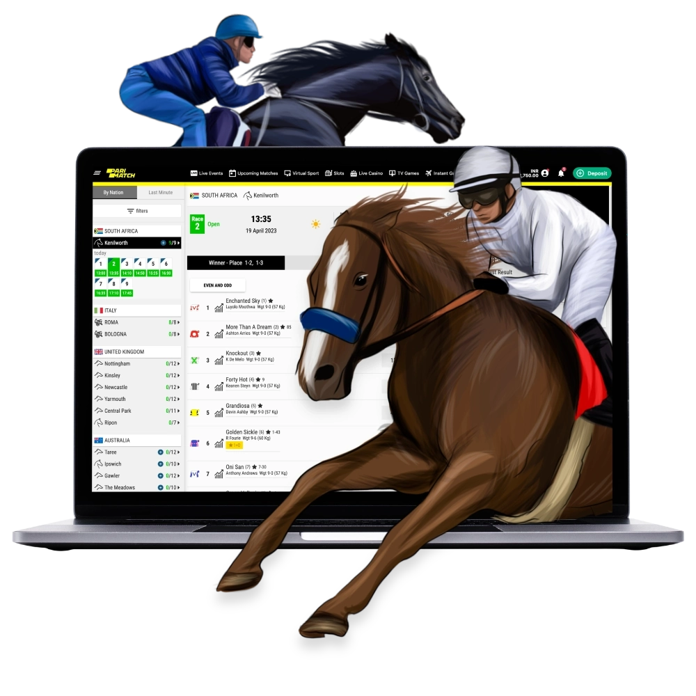As apostas em corridas de cavalos on-line estão disponíveis para os usuários brasileiros na plataforma Parimatch