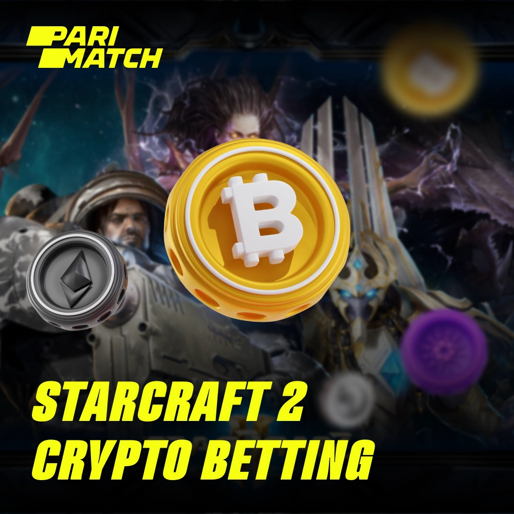 A plataforma Parimatch permite que seus usuários do Brasil apostem em criptomoeda no popular jogo StarCraft 2
