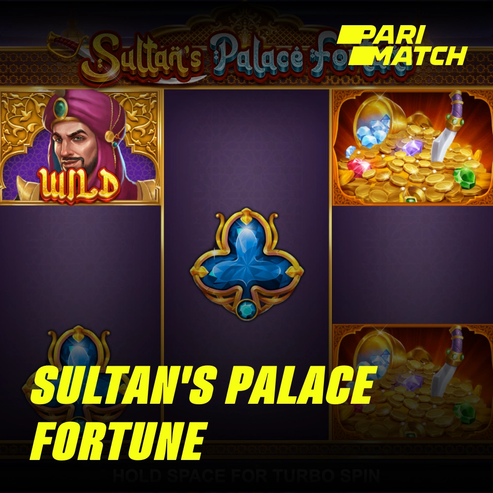 Os usuários brasileiros podem tentar a sorte no cassino on-line Parimatch no jogo Sultans palace fortune