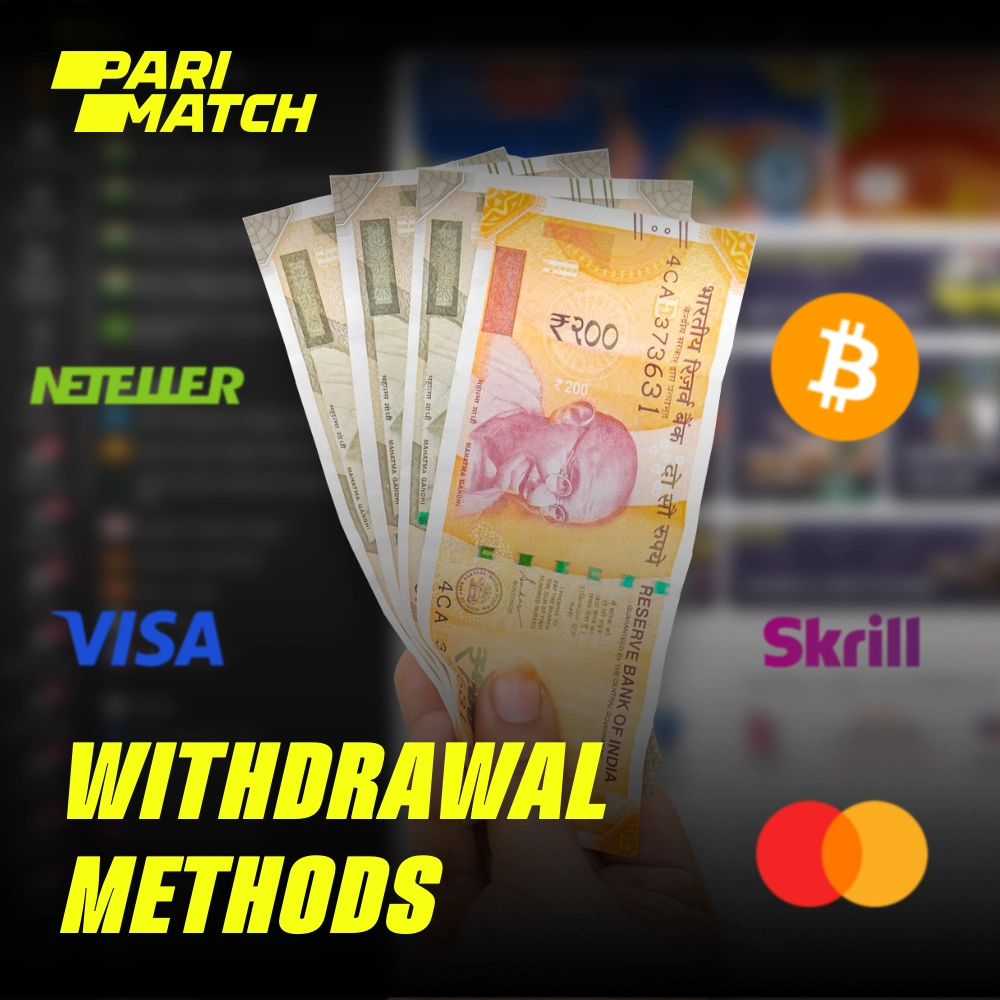 A Parimatch oferece aos seus clientes do Brasil uma variedade de opções de saque, que vão desde transferências bancárias, sistemas de pagamento populares e, por fim, bitcoin