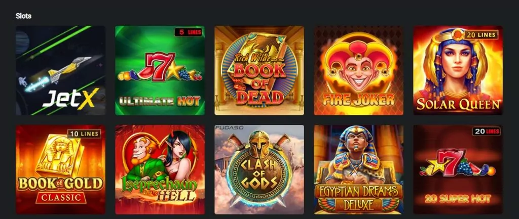 Slots parimatch