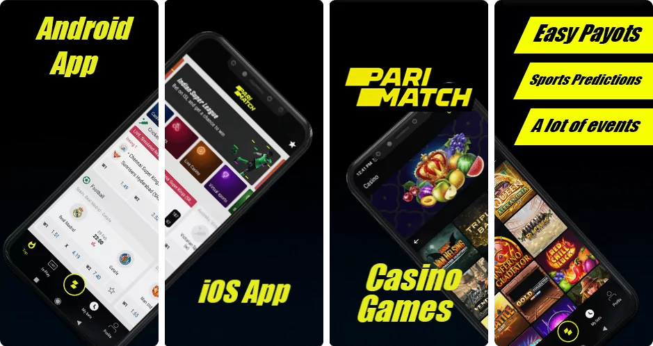 O aplicativo parimatch está disponível para todos os dispositivos Android