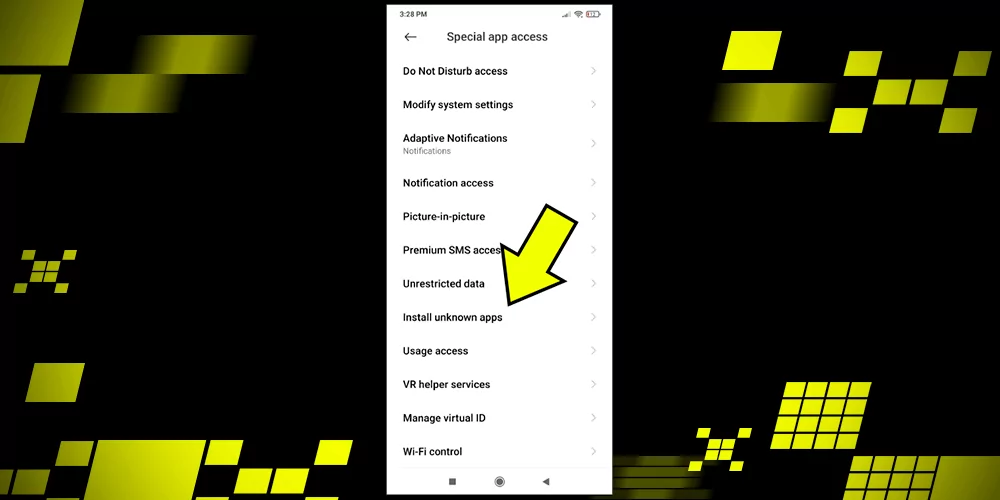 Como instalar o aplicativo Parimatch para Android: Etapa 1. Permitir a instalação de fontes desconhecidas
